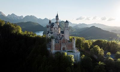 “SLEEPING BEAUTY” CASTLES & THE ALPS